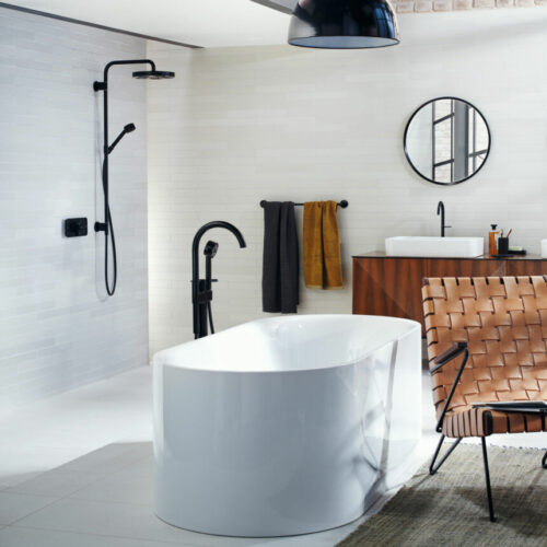 AXOR One Single lever bath mixer floor-standing