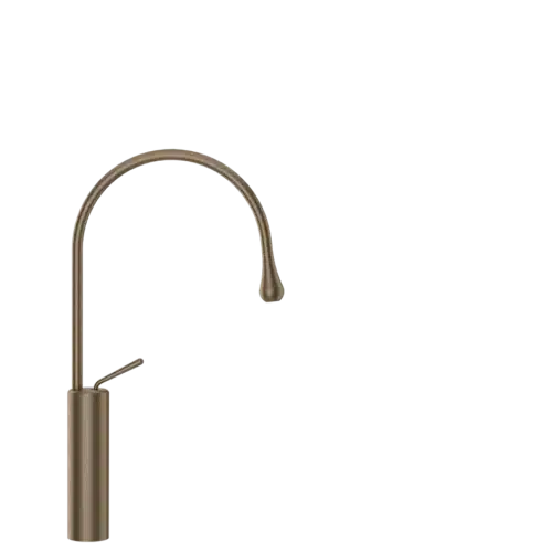 Goccia Basin Mixer With Spout R125mm 33609