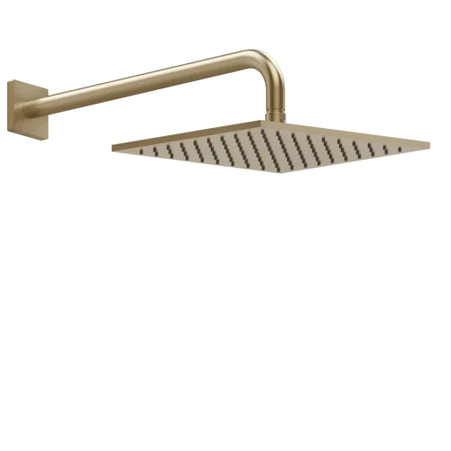 Gessi Rilievo Wall Mounted Square Showerhead