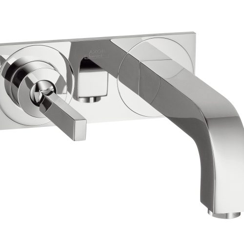 Axor Citterio Wall Mixer and 225mm Spout - Backplate
