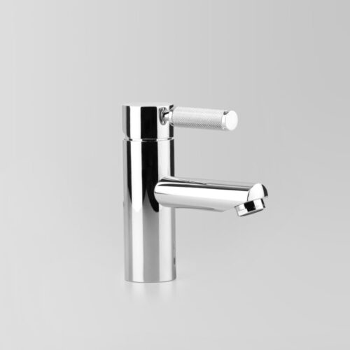Astrawalker Icon + Lever Knurled Basin Mixer with 105mm Fixed Spout