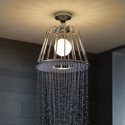 Axor LampShower Nendo 1jet Ceiling Shower with Arm