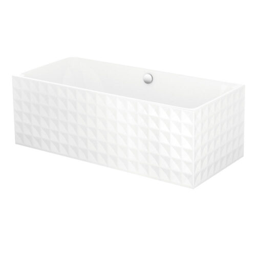 BetteLoft Ornament 1810 Silhouette Freestanding Steel Bath