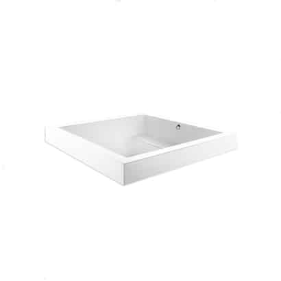 Kos Grande Step Quadra Semi Inset Bath