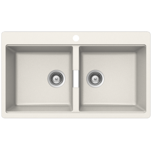 Abey Horizont Schock Double Bowl 1TH Polaris Sink