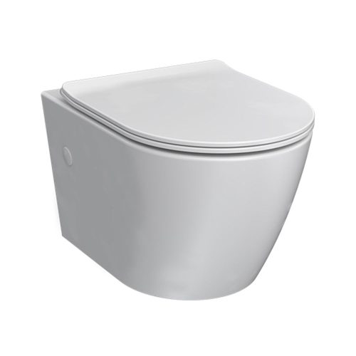 Parisi Ellisse MKII Rimless Wall Mounted Toilet Pan