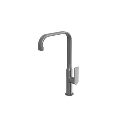 Phoenix Teel Sink Mixer 200mm Squareline - Gun Metal