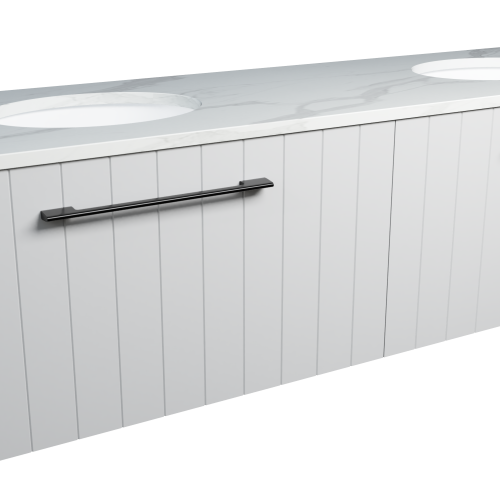 Timberline Saba 1800mm Wall Mounted Vanity Double Bowl