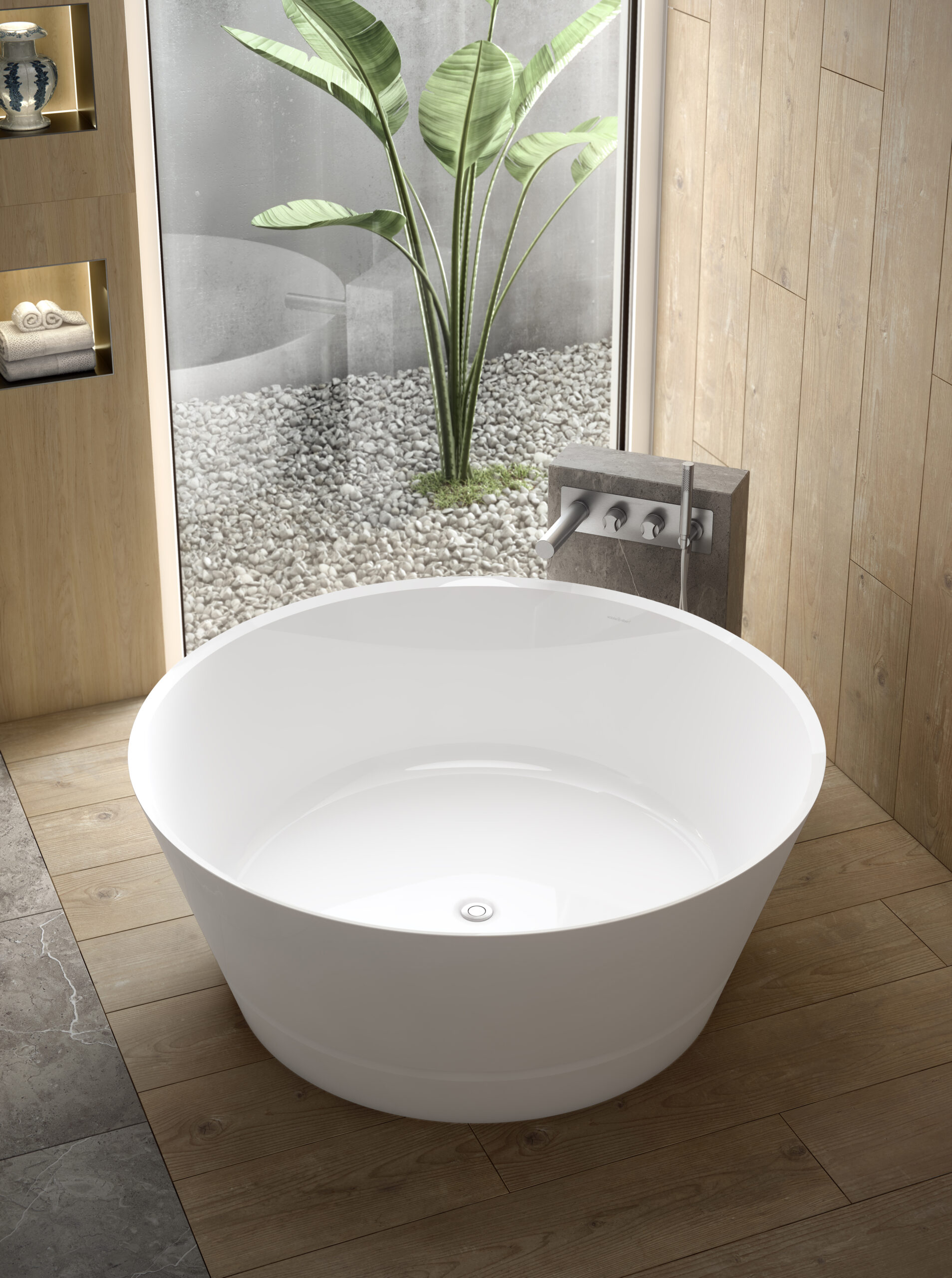 Victoria + Albert Taizu Round Freestanding Bath