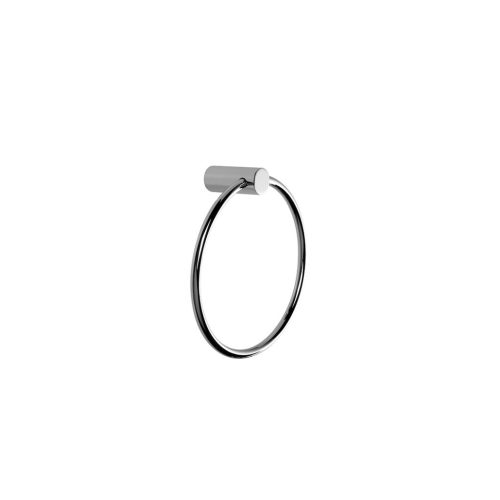 Brodware City Stik Towel Ring - Polished Gold PVD