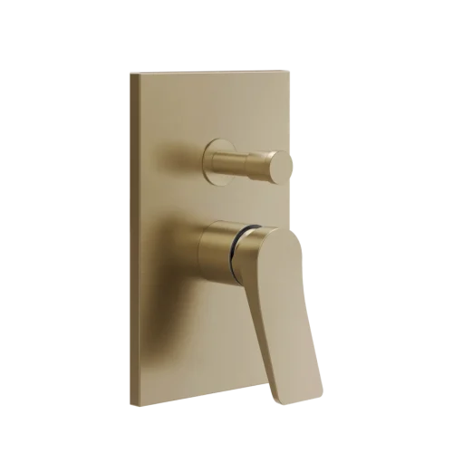 Gessi Rilievo Built in Mixer with Diverter