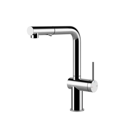 Gessi Inedito Pull Out Dual Spray Function Kitchen Mixer