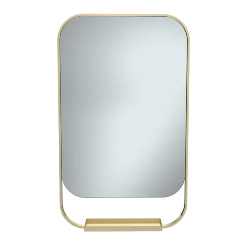 Parisi Cameo 600 Progressive LED Mirror - Brushed Brass