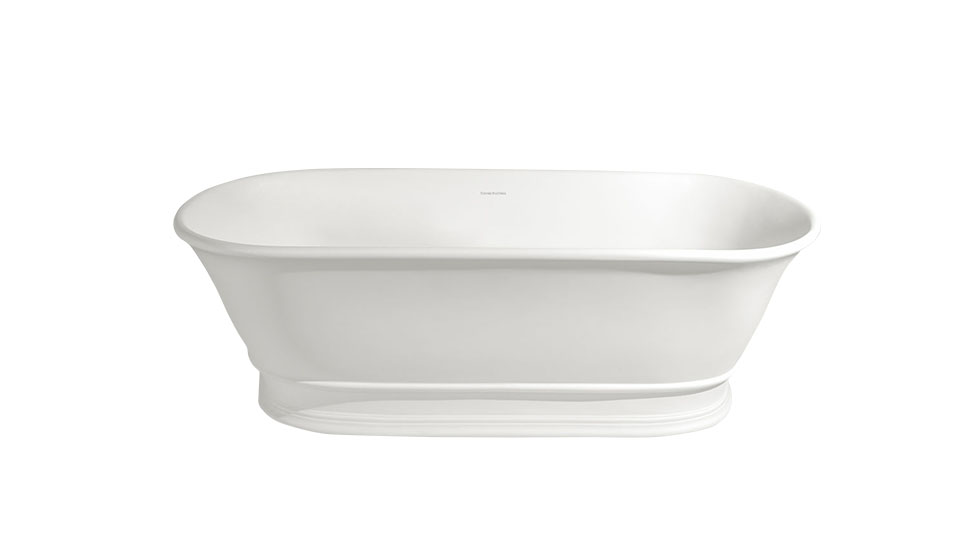 Turner Hastings Cambridge 156 x 74 TitanCast Freestanding Bath