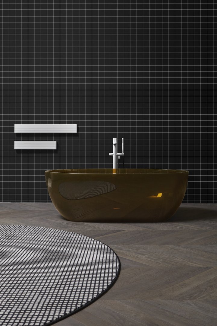 Antonio Lupi Reflex Oval Cristalmood Freestanding Bath - Image 2