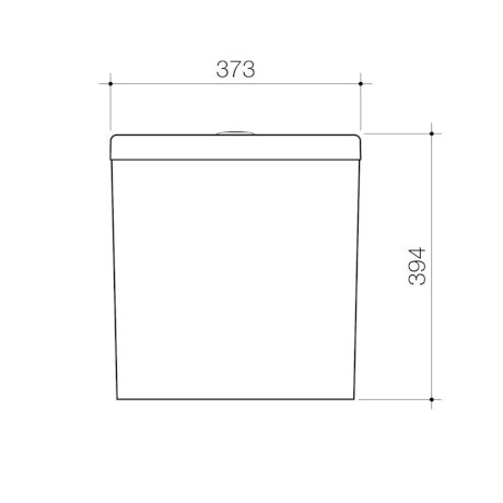 Caroma Universal Close Coupled Back Entry Cistern WELS 4 Star 4.5L/Full - Image 2