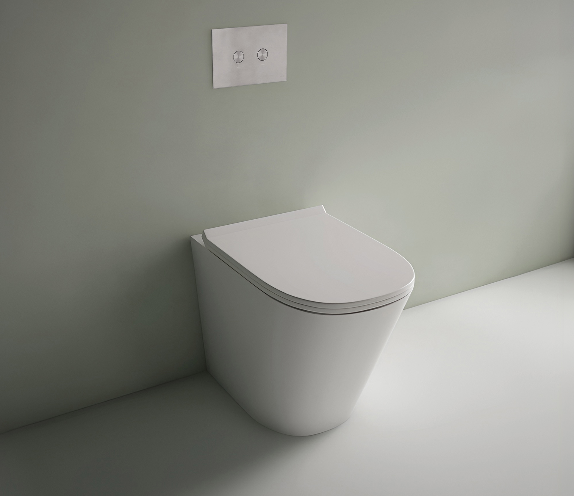 Studio Bagno Manhattan Rimless Wall Faced Pan