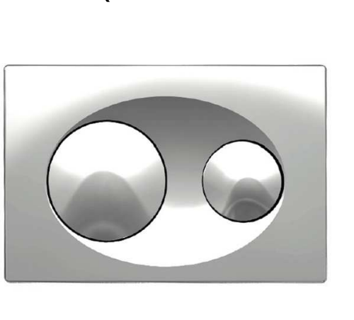 Wilco Savio In Wall Cistern Control Plate