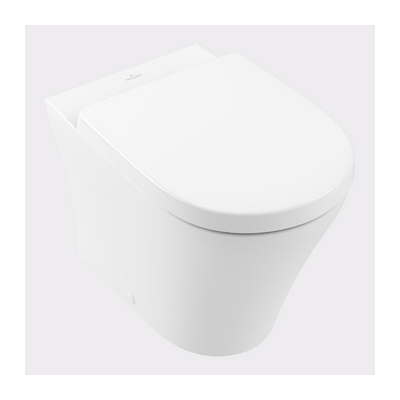 O.novo 2.0 Wall Faced Toilet & Argent 80 In Wall Cistern