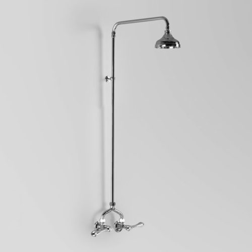Astra Walker Olde English Shower Set exposed 150mm shower head