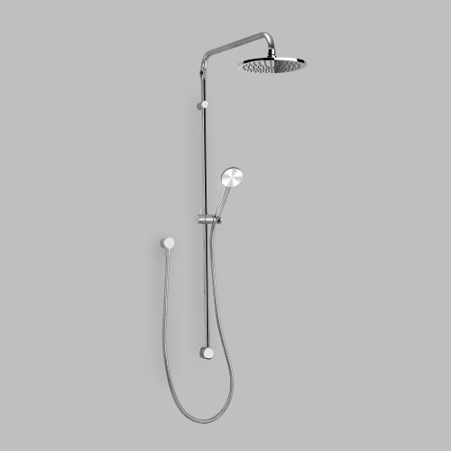 Astra Walker Icon + Exposed Shower with 200mm Rose & Single-Function Hand Shower