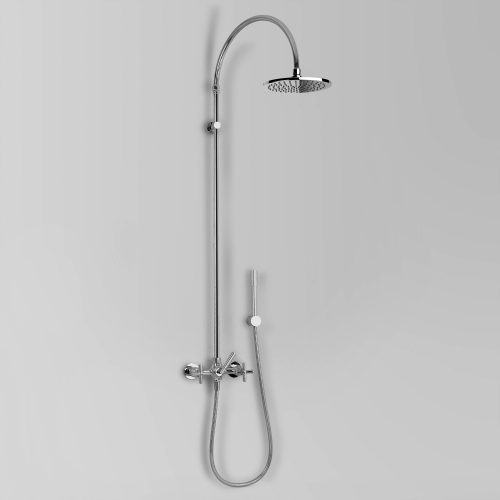 Icon + Exposed Shower Set with 200mm Rose & Hand Shower