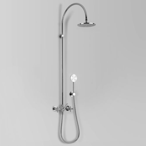 Astra Walker Icon + Exposed Shower Set with 200mm Rose & Single-Function Hand Shower
