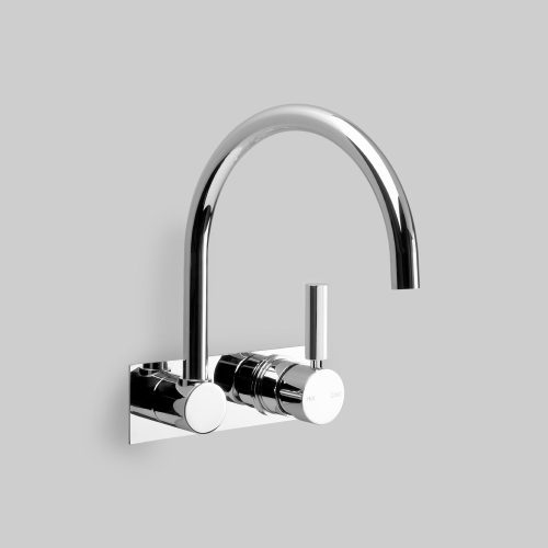 Astra Walker Icon + Lever Wall Set with 206mm Swivel Spout