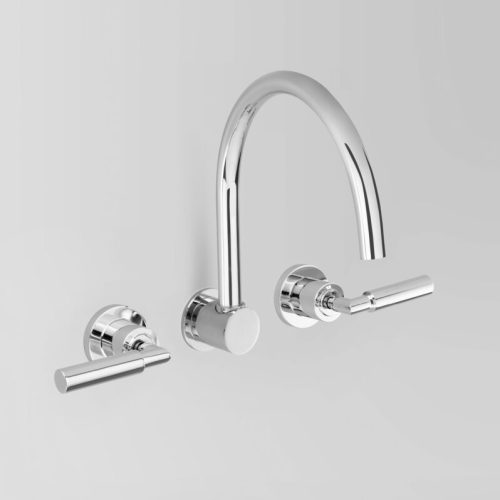 Astra Walker Icon + Lever Wall Set with 230mm Swivel Spout