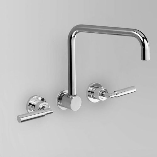 Astra Walker Icon + Lever Wall Set with 225mm Swivel Spout