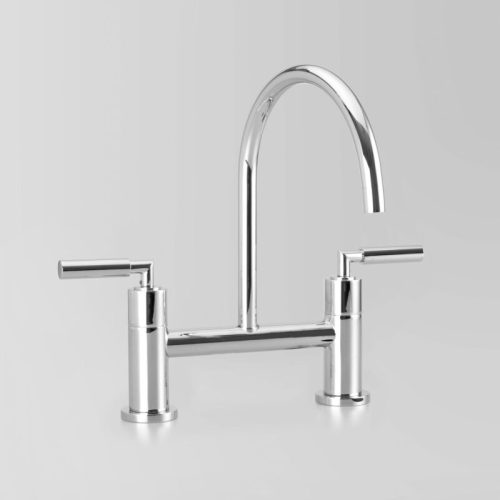 Astra Walker Icon + Lever Kitchen Set with 200mm Swivel Spout