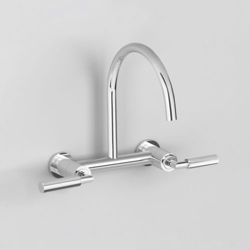 Astra Walker Icon + Lever Kitchen Set with 200mm Swivel Spout