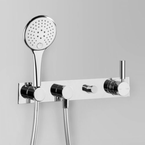 Astra Walker Icon + Lever Wall Set with Multi-Function Hand Shower & Mixer