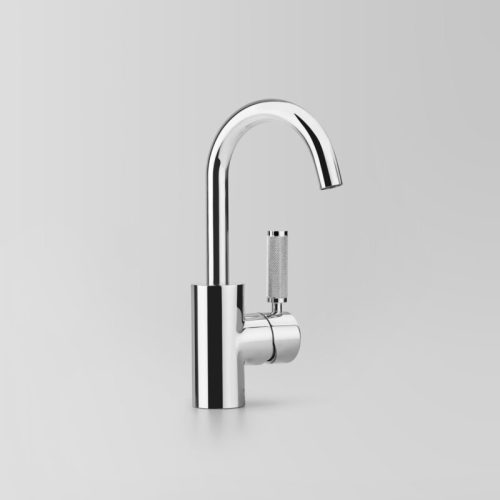 Astra Walker Icon + Lever Knurled Basin Mixer