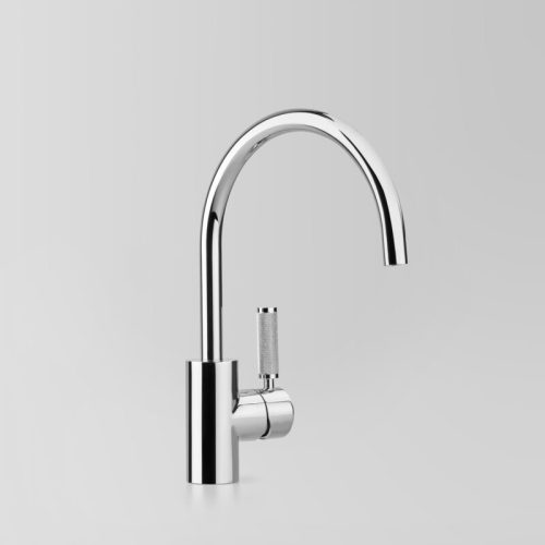 Astra Walker Icon + Lever Knurled Kitchen Mixer