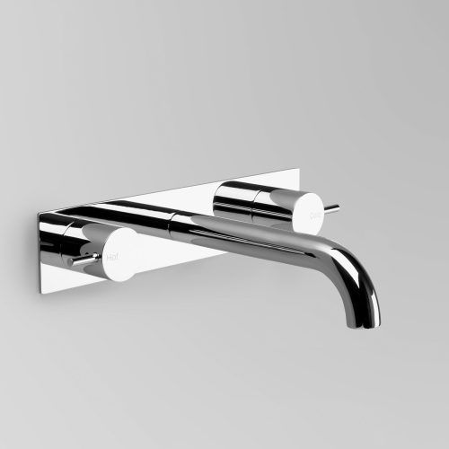 Astra Walker Icon Wall Set with 250mm Spout on Backplate