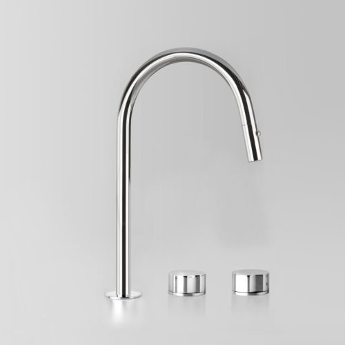 Astra Walker Assemble Offset Kitchen Set 250mm Swivel Pull Out Dual Spray