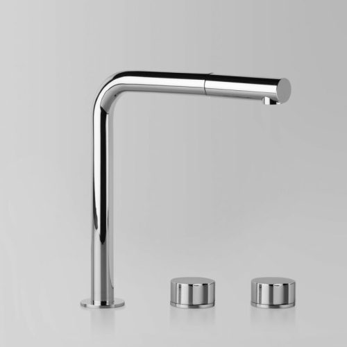 Astra Walker Assemble Offset Kitchen Set 250mm swivel pull-out spout