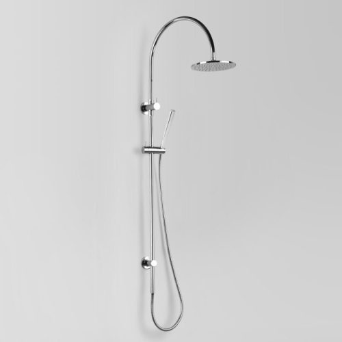 Icon Exposed Shower 200mm Rose & Hand Shower & Integrated Diverter - Astra Walker - Sydney