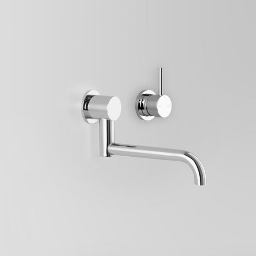 Icon Wall Mixer Set with Underslung Swivel Spout - Astra Walker - Sydney