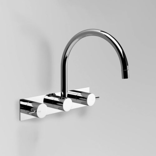 Icon Wall Set with Swivel Spout on Backplate - Astra Walker - Sydney
