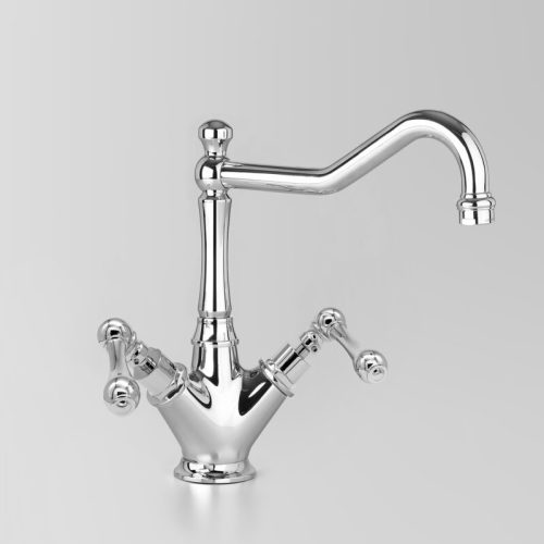 Astra Walker Olde English Kitchen mixer with 210mm Stanmore swivel spout