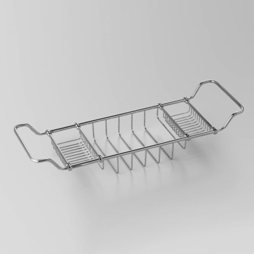 Astra Walker Olde English Soap and Sponge Basket across the Bath