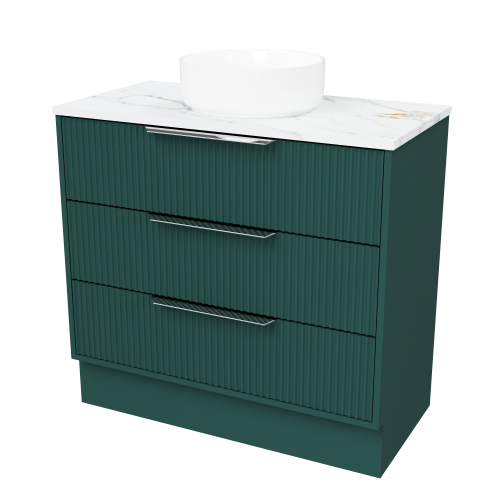 Timberline Emmett 900mm Floorstanding Vanity with Single Bowl