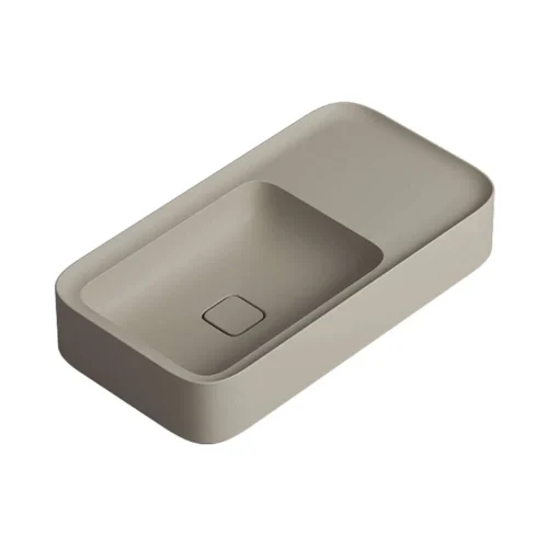 Parisi Cameo 750 x 400 Bench Basin with Shelf