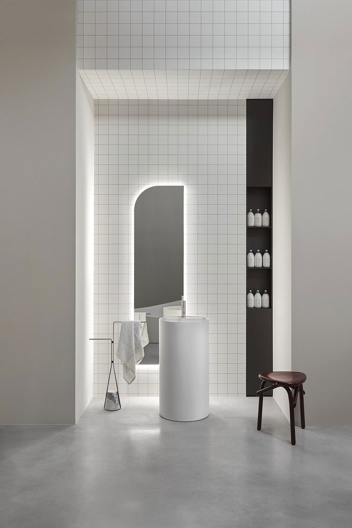 Antonio Lupi Simplo85 Freestanding Flumood Basin - Image 3