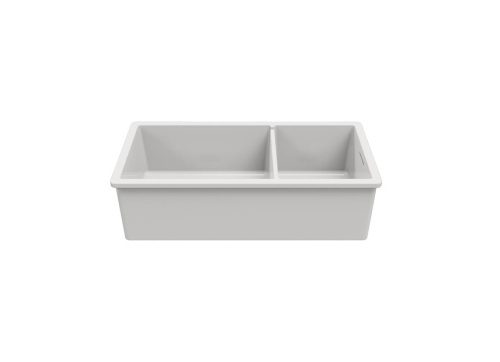 Turner Hastings Cuisine 93 x 48 One and a Half Bowl Inset / Undermount Fine Fireclay
