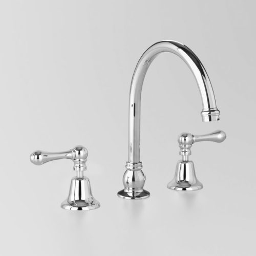 Astra Walker Olde English Hob Set with 200mm swivel spout