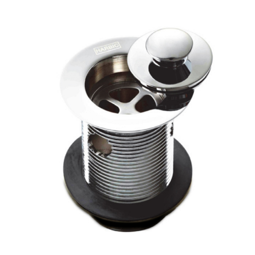 Harbic Tapered Basin Waste With Anello Stopper 32mm