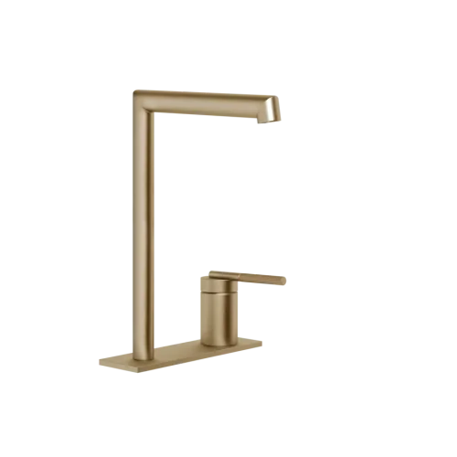 Gessi Ingranaggio high version basin mixer, long spout